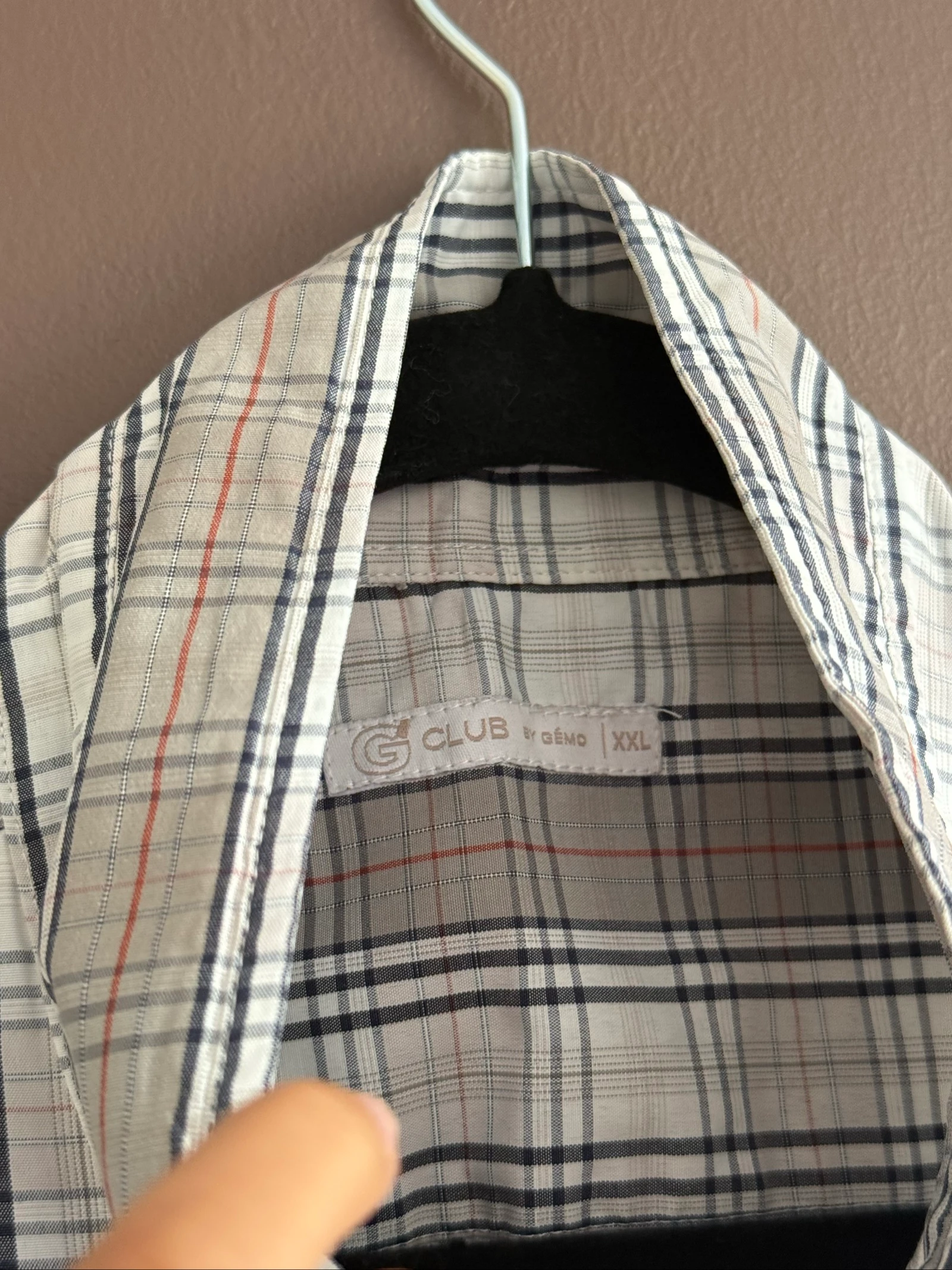 Camisa quadriculada Gémo – photo 3